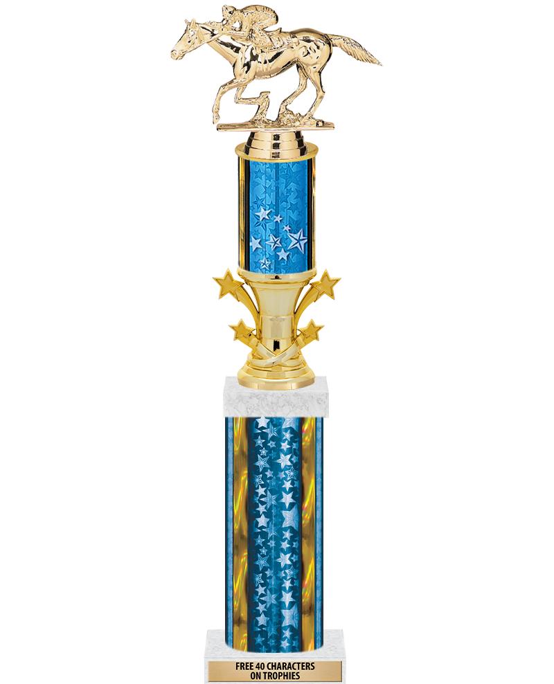 20"BLUE/G-STRS-STARBL DX ROCKT