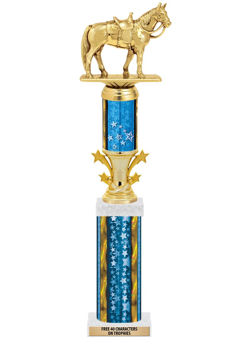 20"BLUE/G-STRS-STARBL DX ROCKT