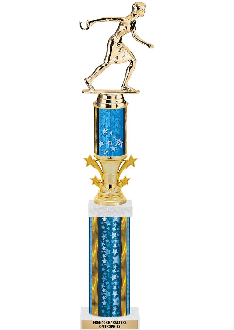 20"BLUE/G-STRS-STARBL DX ROCKT