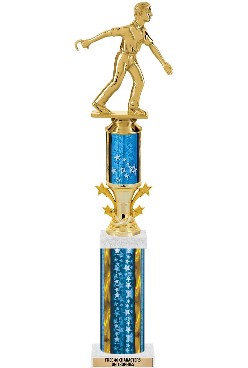 20"BLUE/G-STRS-STARBL DX ROCKT