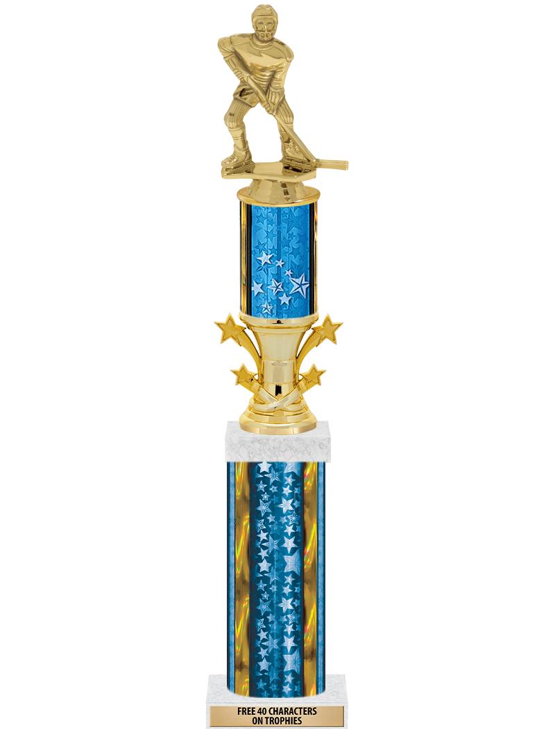 20"BLUE/G-STRS-STARBL DX ROCKT