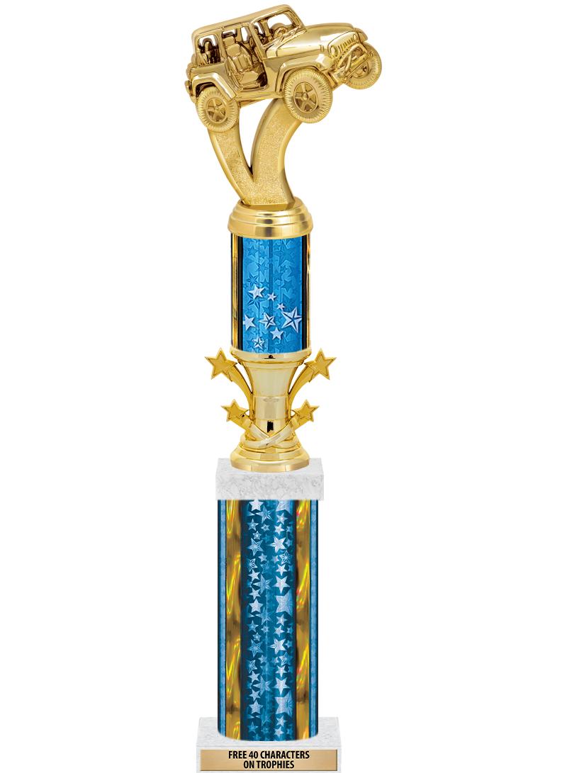 20"BLUE/G-STRS-STARBL DX ROCKT