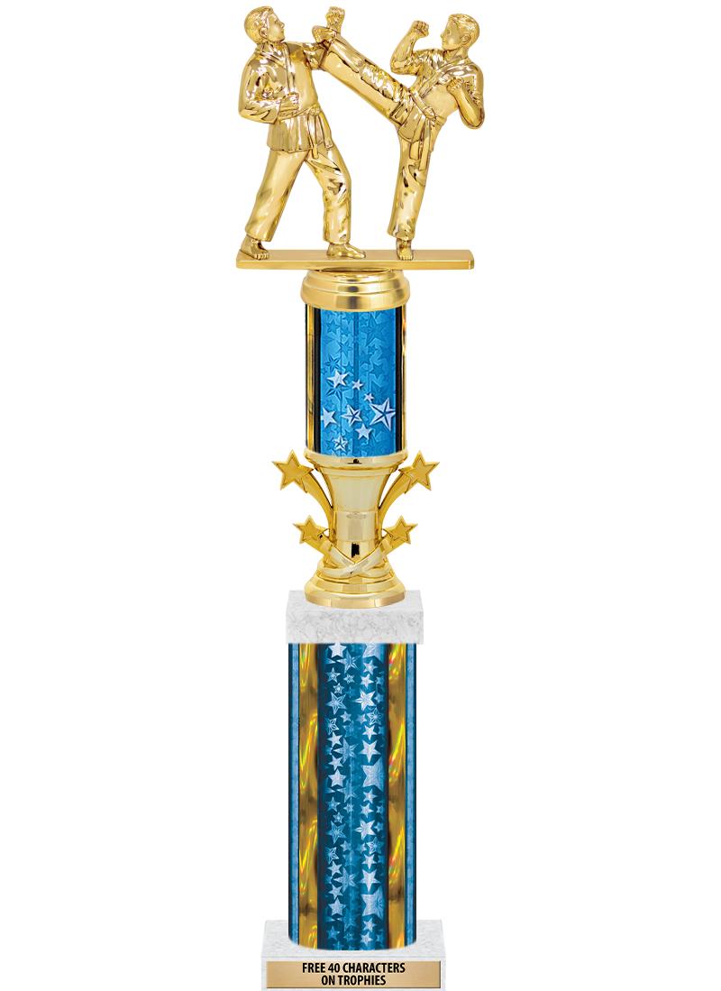 20"BLUE/G-STRS-STARBL DX ROCKT