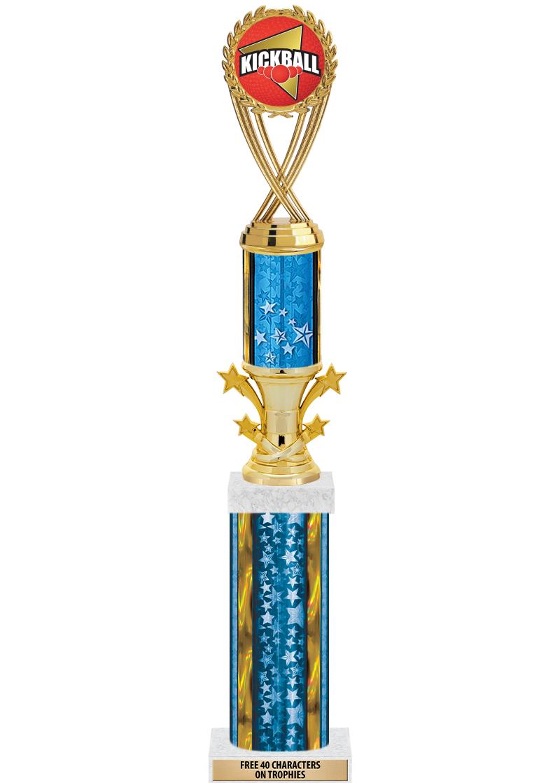 20"BLUE/G-STRS-STARBL DX ROCKT