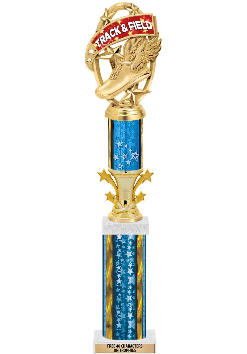 20"BLUE/G-STRS-STARBL DX ROCKT