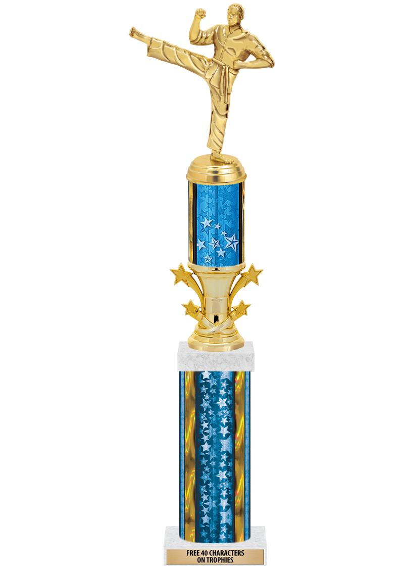 20"BLUE/G-STRS-STARBL DX ROCKT