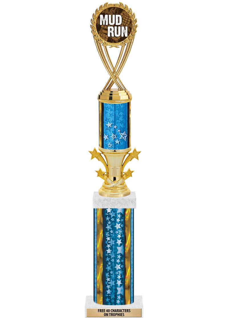 20"BLUE/G-STRS-STARBL DX ROCKT