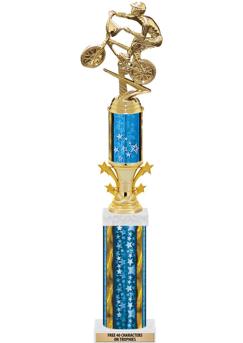 20"BLUE/G-STRS-STARBL DX ROCKT