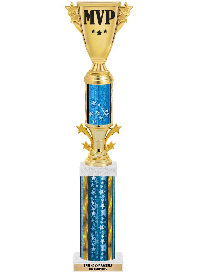 20"BLUE/G-STRS-STARBL DX ROCKT