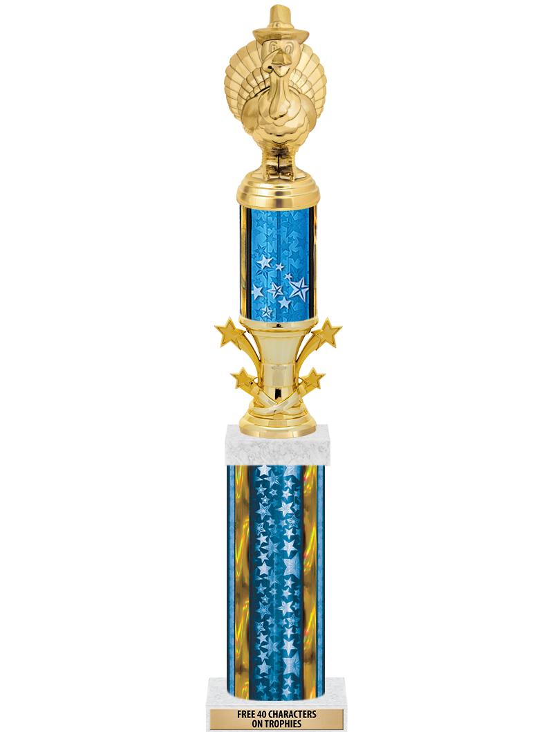 20"BLUE/G-STRS-STARBL DX ROCKT