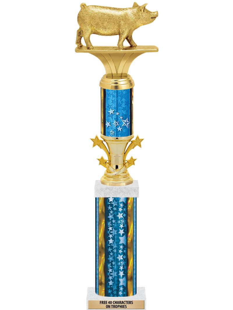 20"BLUE/G-STRS-STARBL DX ROCKT