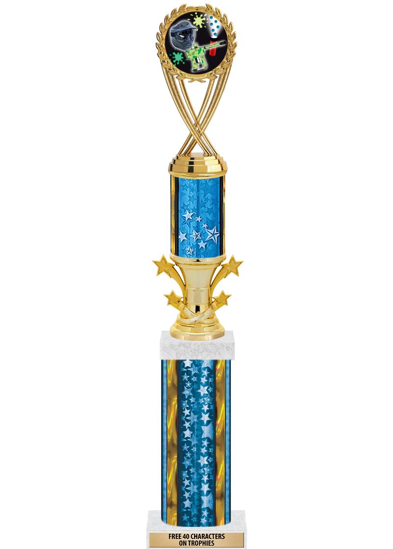 20"BLUE/G-STRS-STARBL DX ROCKT