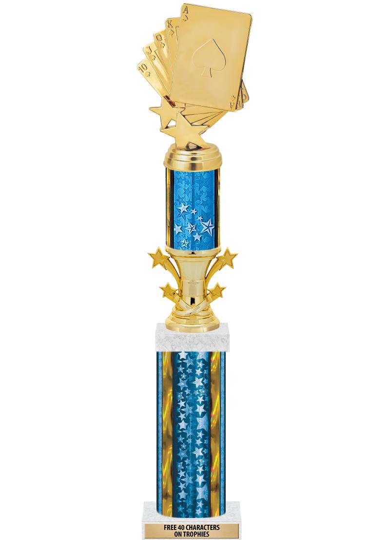 20"BLUE/G-STRS-STARBL DX ROCKT