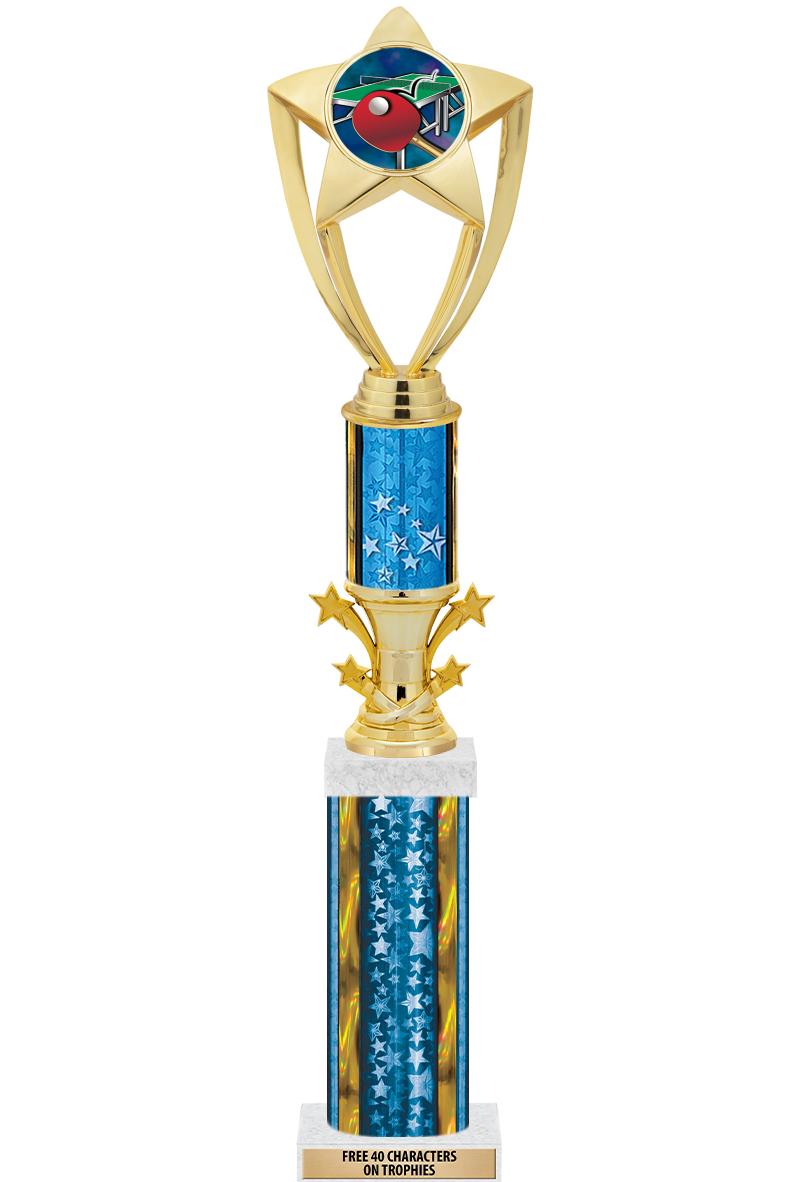 20"BLUE/G-STRS-STARBL DX ROCKT