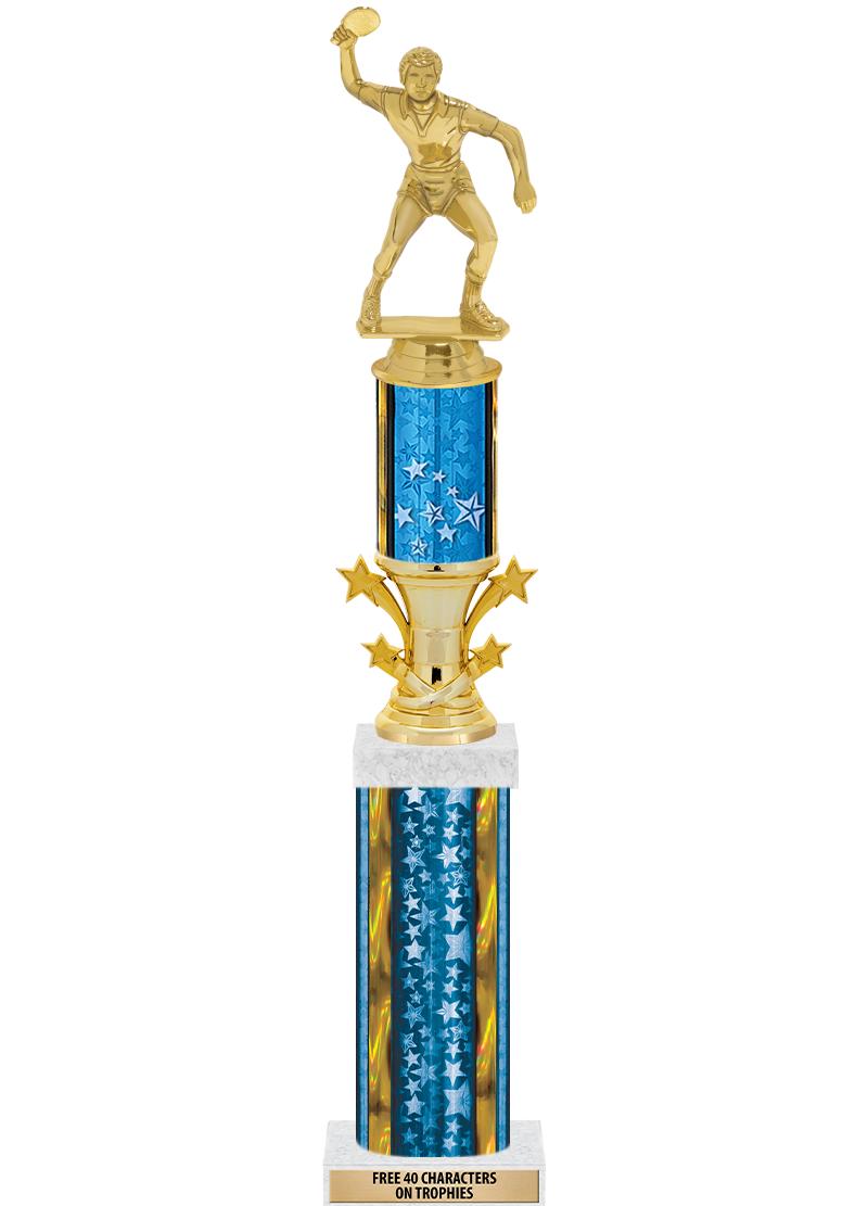 20"BLUE/G-STRS-STARBL DX ROCKT