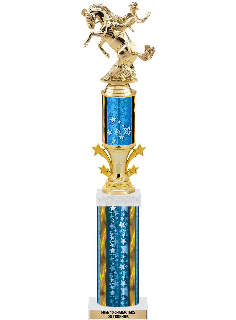 20"BLUE/G-STRS-STARBL DX ROCKT