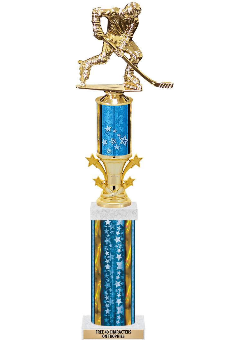 20"BLUE/G-STRS-STARBL DX ROCKT