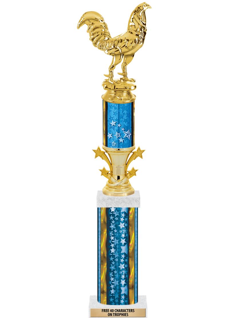 20"BLUE/G-STRS-STARBL DX ROCKT