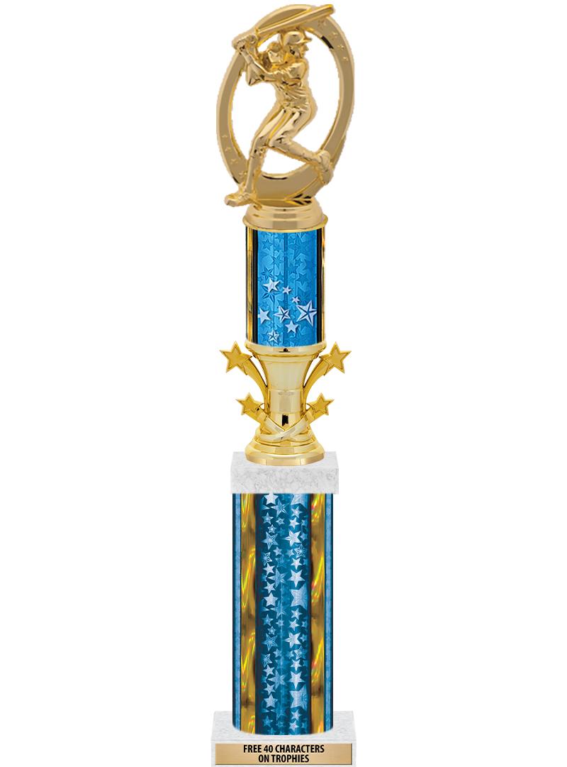 20"BLUE/G-STRS-STARBL DX ROCKT