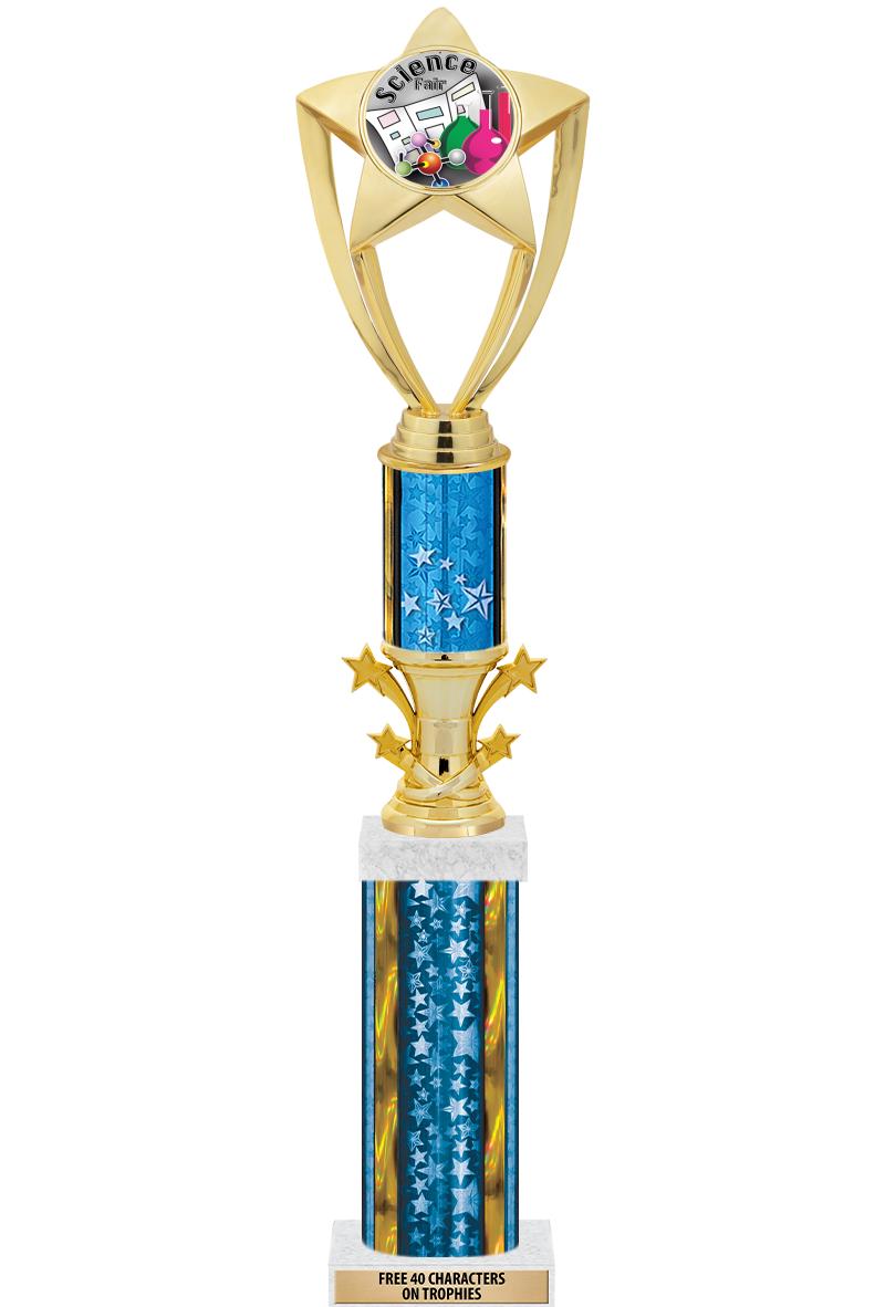 20"BLUE/G-STRS-STARBL DX ROCKT