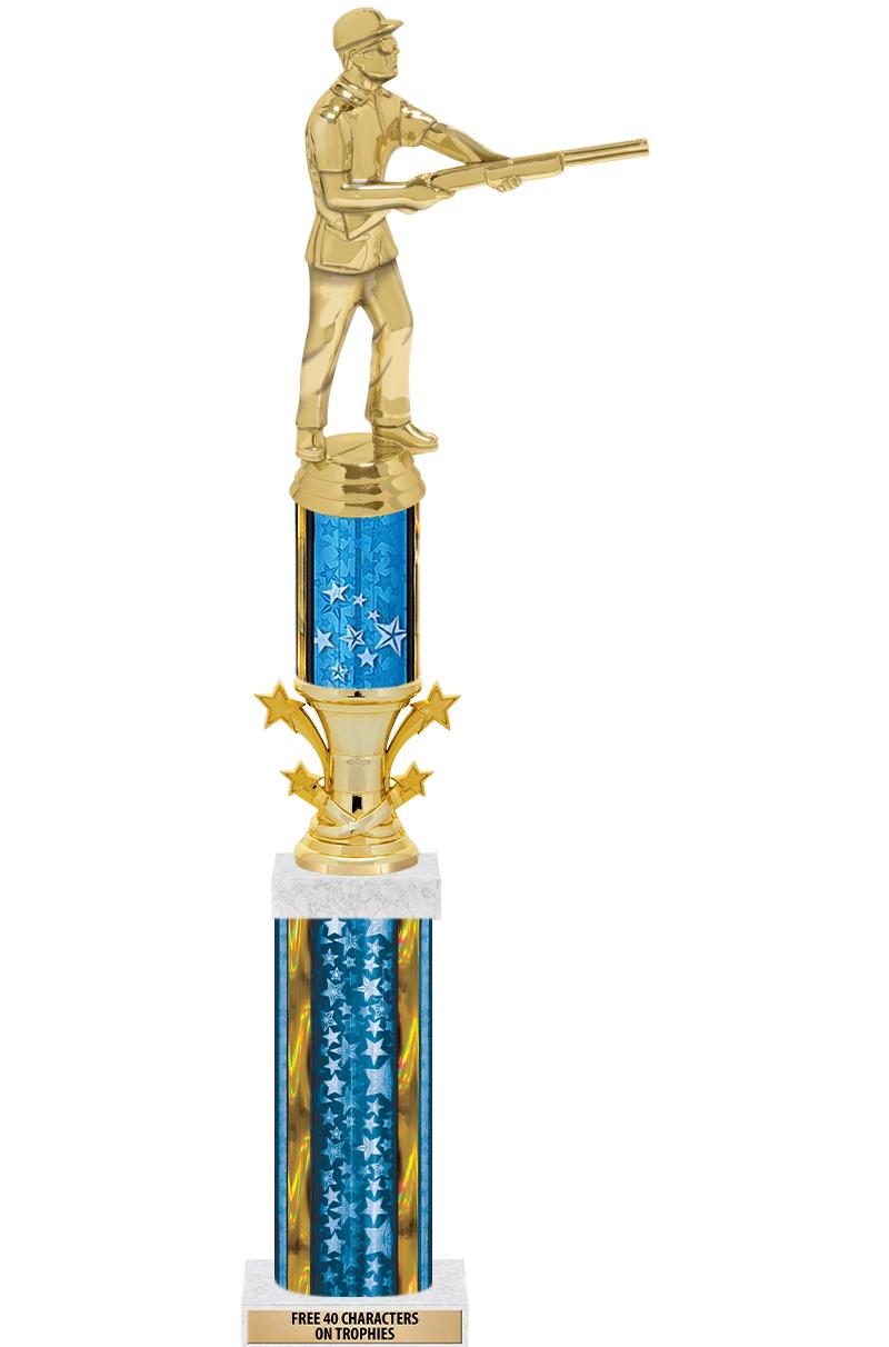 20"BLUE/G-STRS-STARBL DX ROCKT