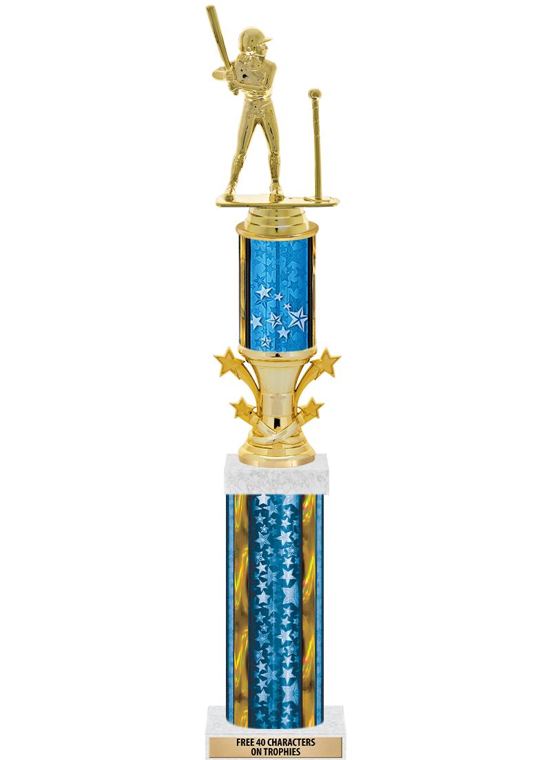 20"BLUE/G-STRS-STARBL DX ROCKT