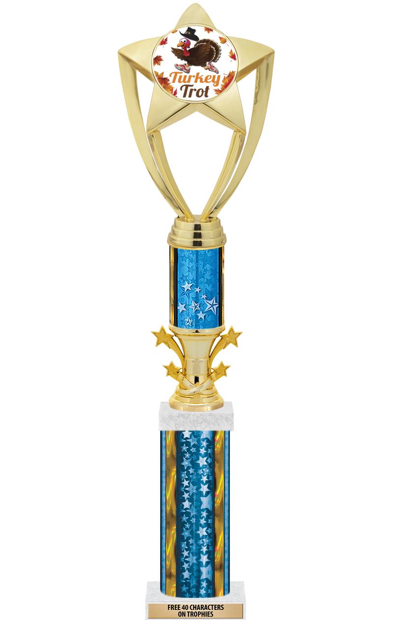 20"BLUE/G-STRS-STARBL DX ROCKT