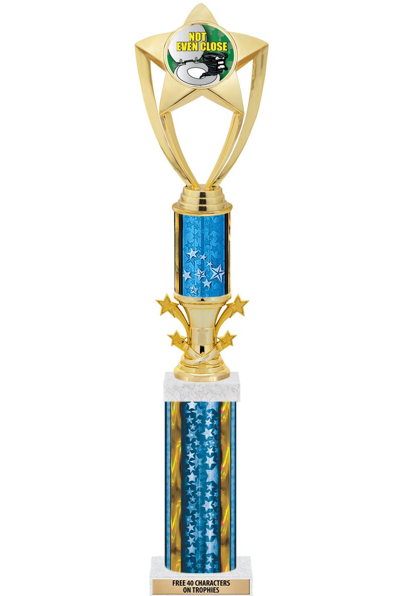 20"BLUE/G-STRS-STARBL DX ROCKT