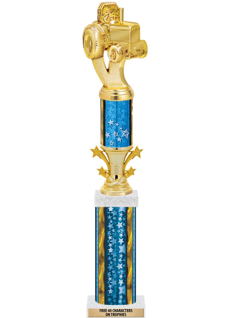 20"BLUE/G-STRS-STARBL DX ROCKT