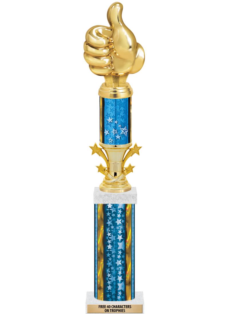 20"BLUE/G-STRS-STARBL DX ROCKT