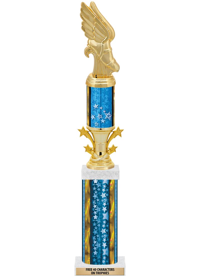 20"BLUE/G-STRS-STARBL DX ROCKT