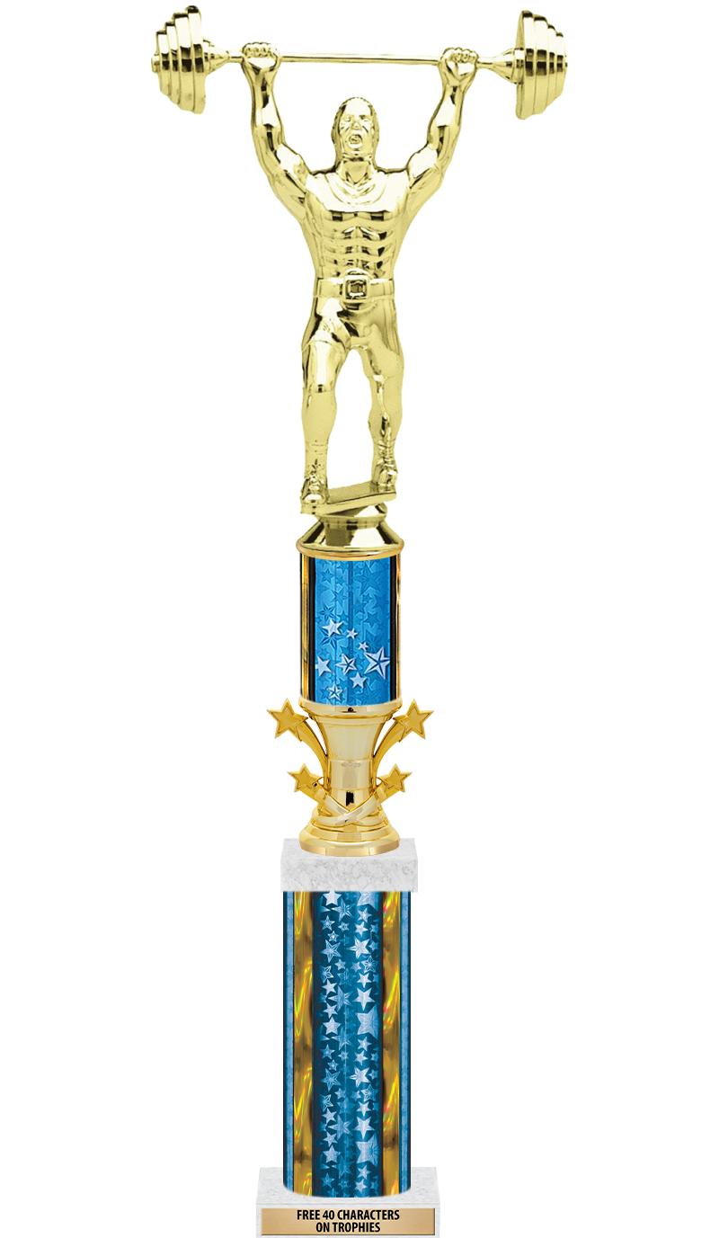 20"BLUE/G-STRS-STARBL DX ROCKT