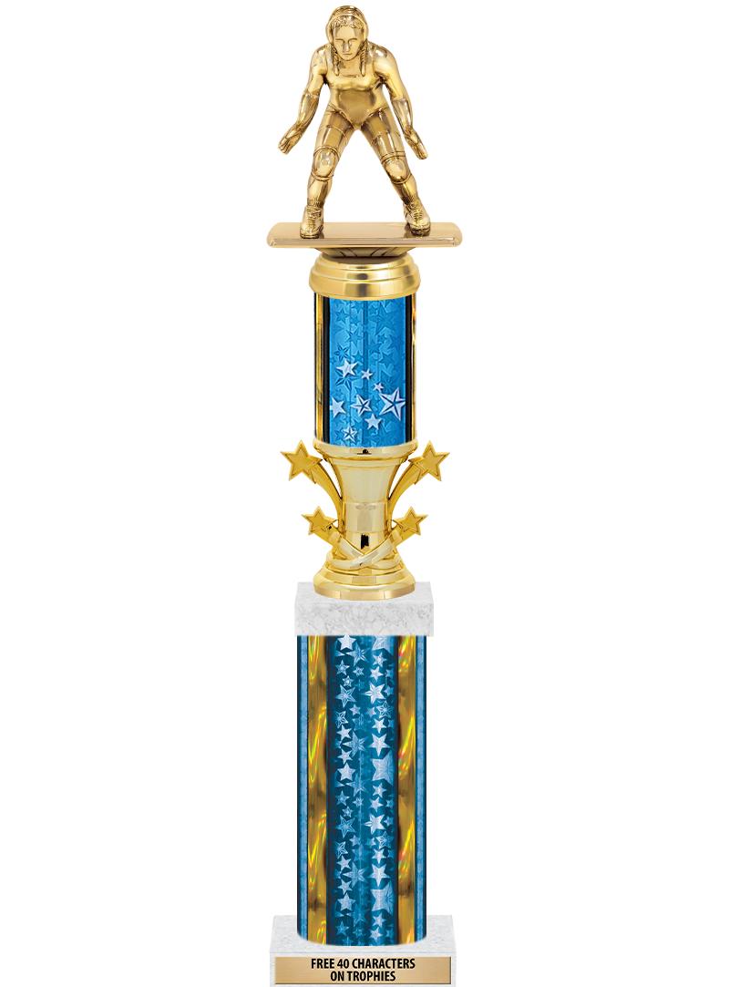 20"BLUE/G-STRS-STARBL DX ROCKT