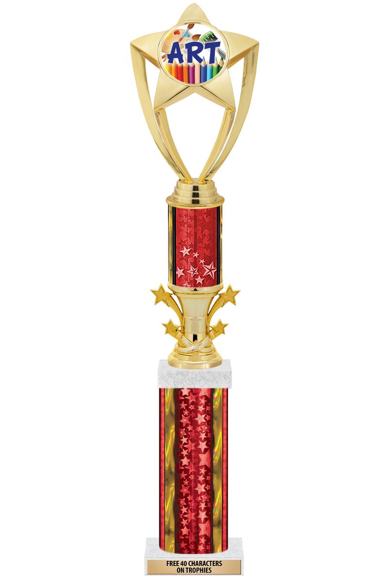 20"RED/G-STRS-STARBL DX ROCKT