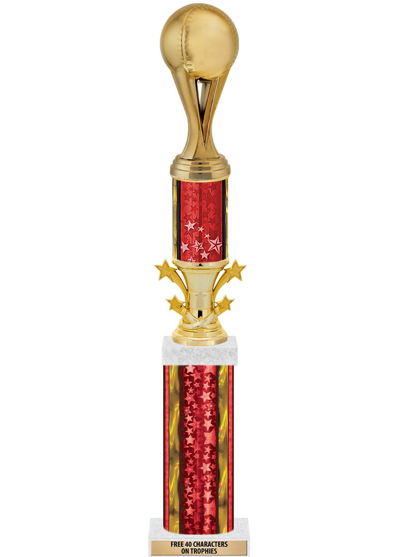 20"RED/G-STRS-STARBL DX ROCKT