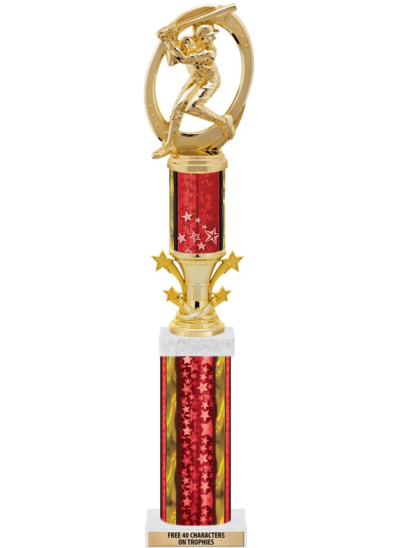 20"RED/G-STRS-STARBL DX ROCKT