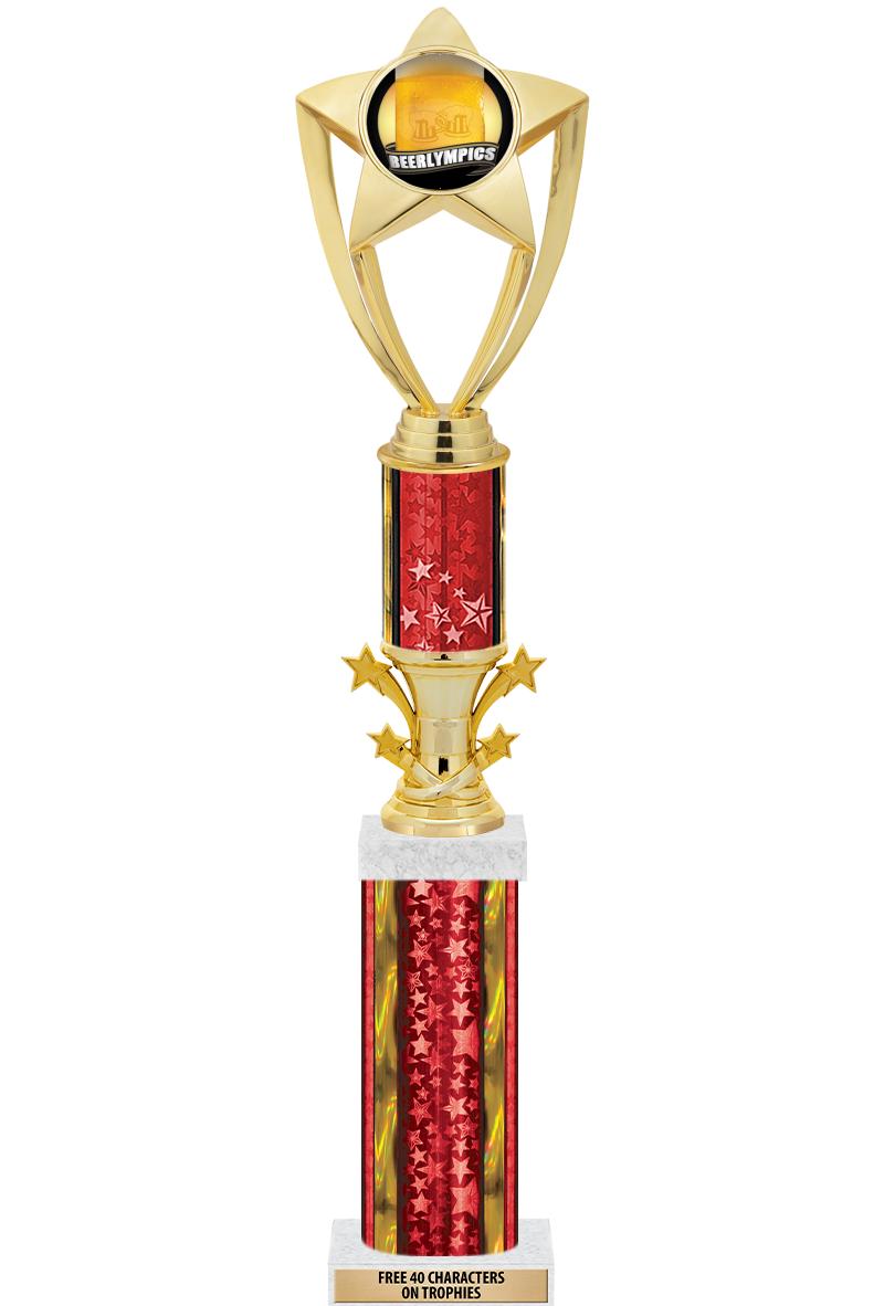 20"RED/G-STRS-STARBL DX ROCKT