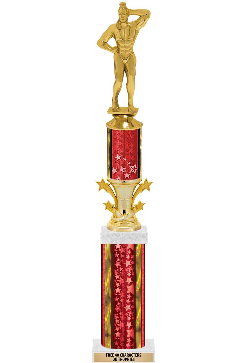 20"RED/G-STRS-STARBL DX ROCKT