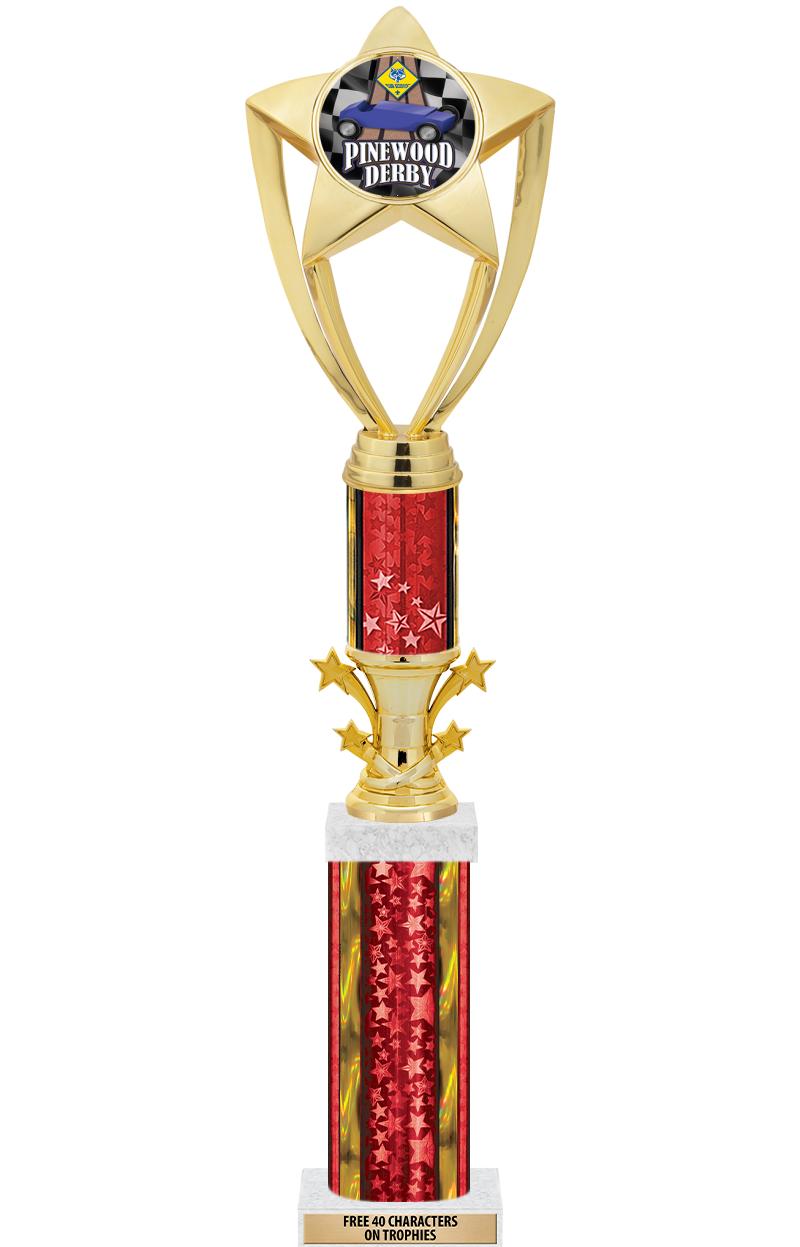 20"RED/G-STRS-STARBL DX ROCKT