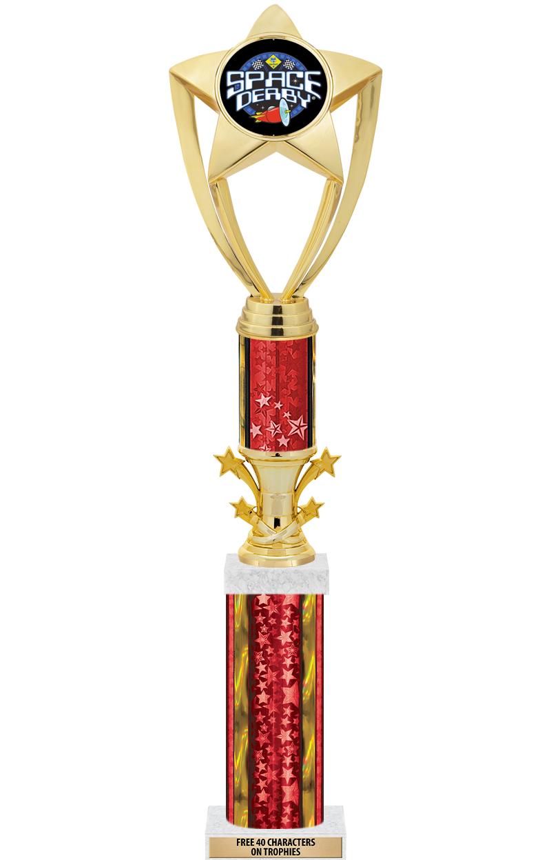 20"RED/G-STRS-STARBL DX ROCKT