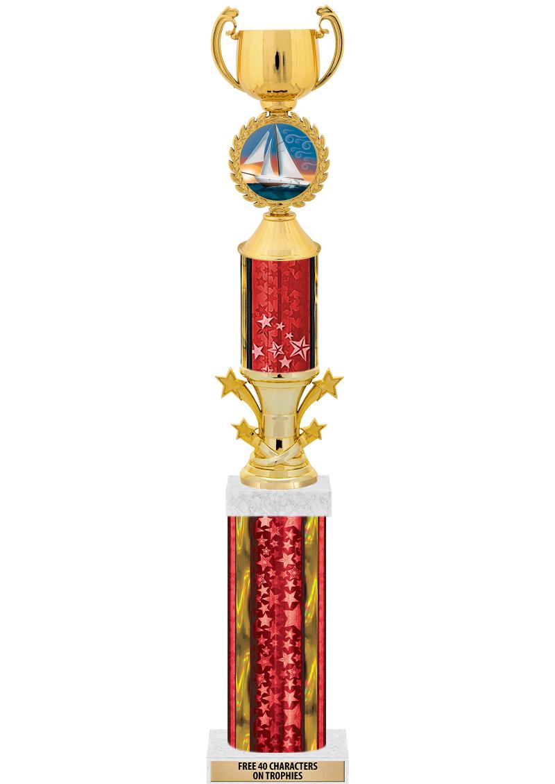 20"RED/G-STRS-STARBL DX ROCKT