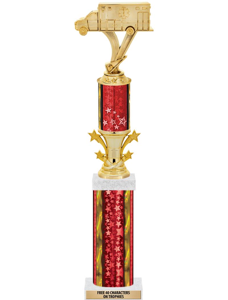 20"RED/G-STRS-STARBL DX ROCKT