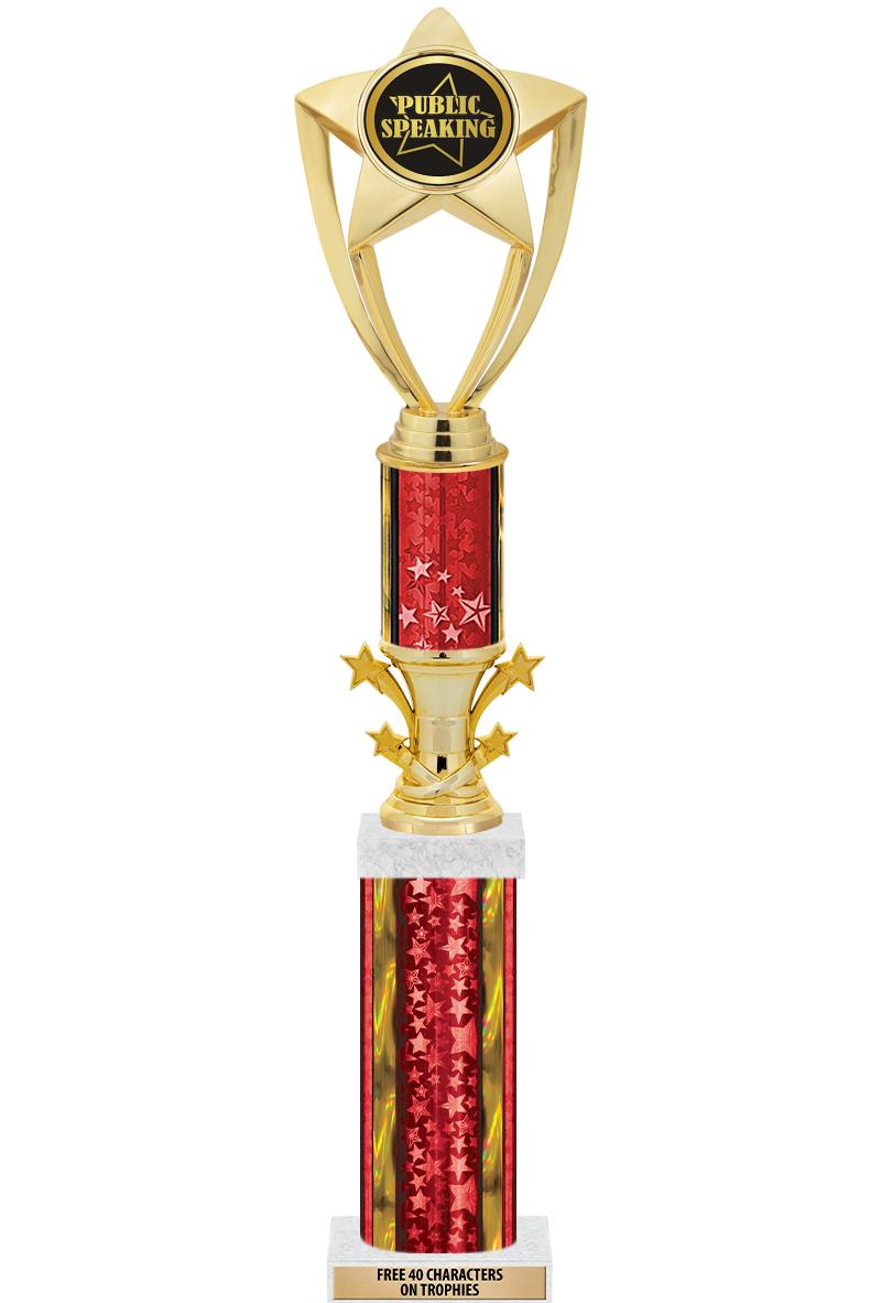 20"RED/G-STRS-STARBL DX ROCKT