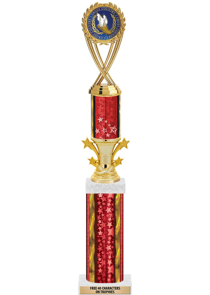 20"RED/G-STRS-STARBL DX ROCKT