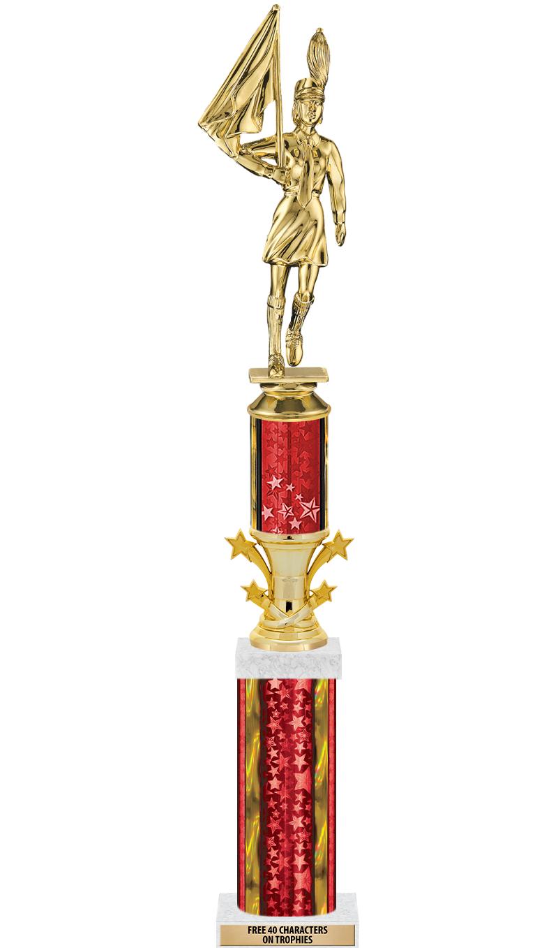 20"RED/G-STRS-STARBL DX ROCKT