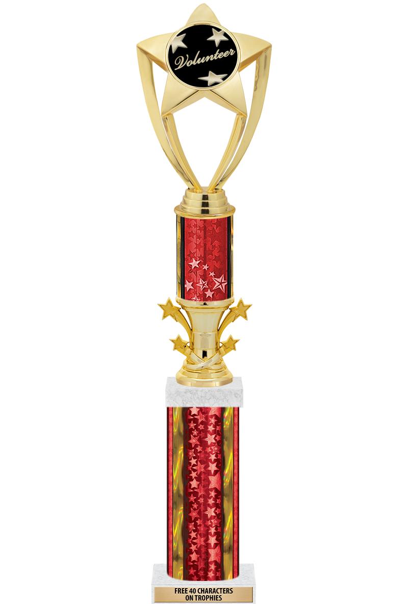 20"RED/G-STRS-STARBL DX ROCKT