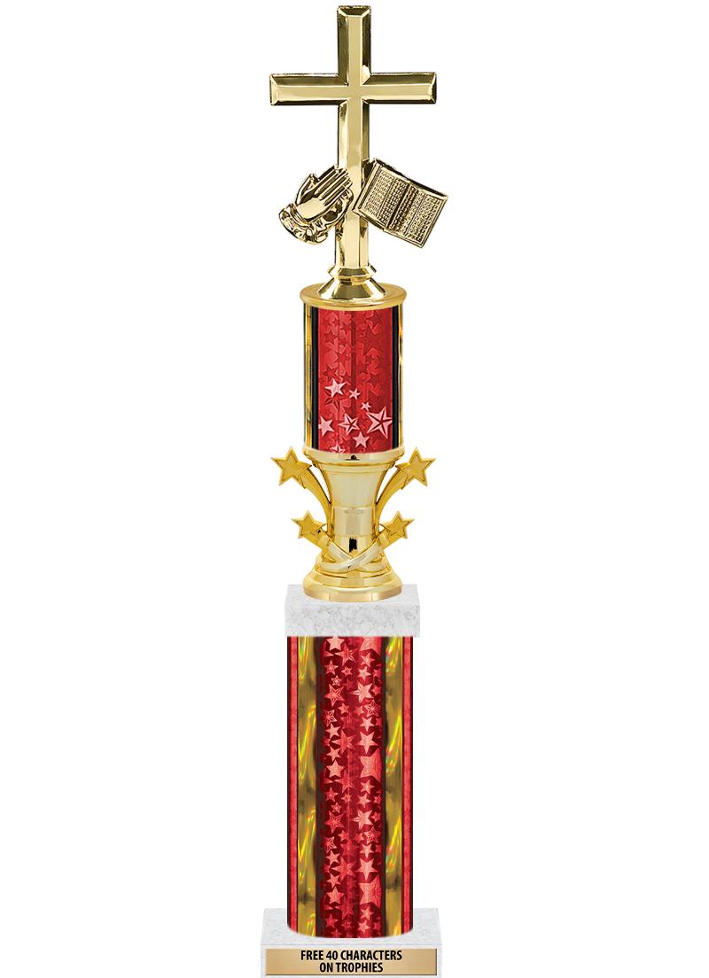 20"RED/G-STRS-STARBL DX ROCKT