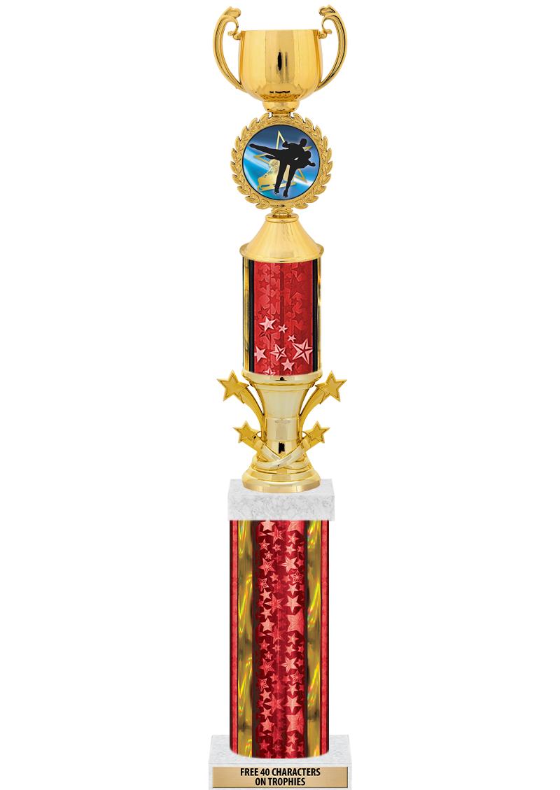 20"RED/G-STRS-STARBL DX ROCKT