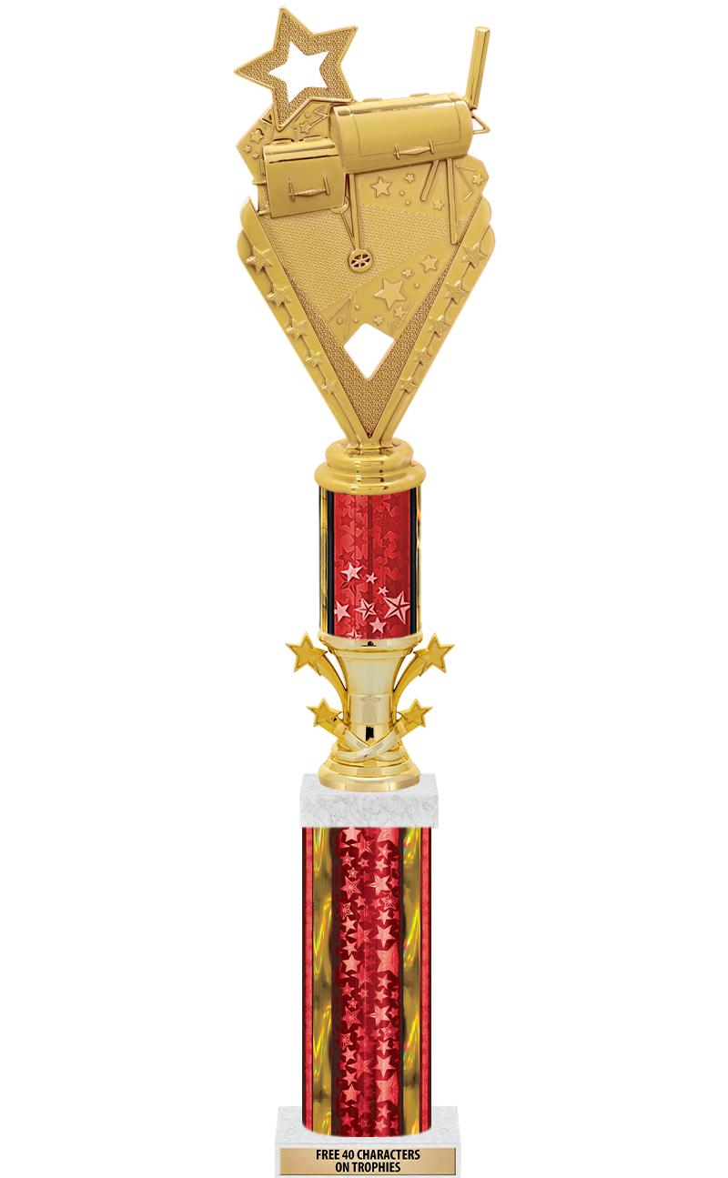 20"RED/G-STRS-STARBL DX ROCKT