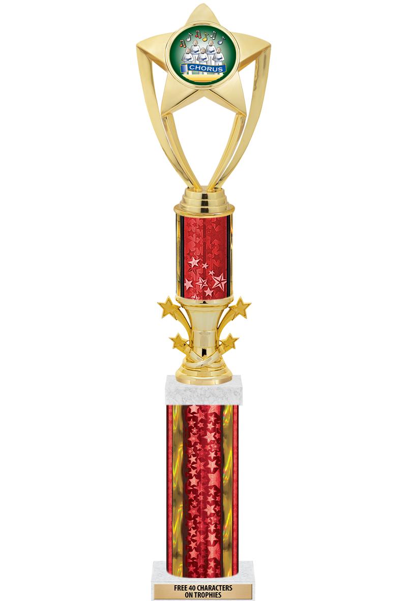 20"RED/G-STRS-STARBL DX ROCKT